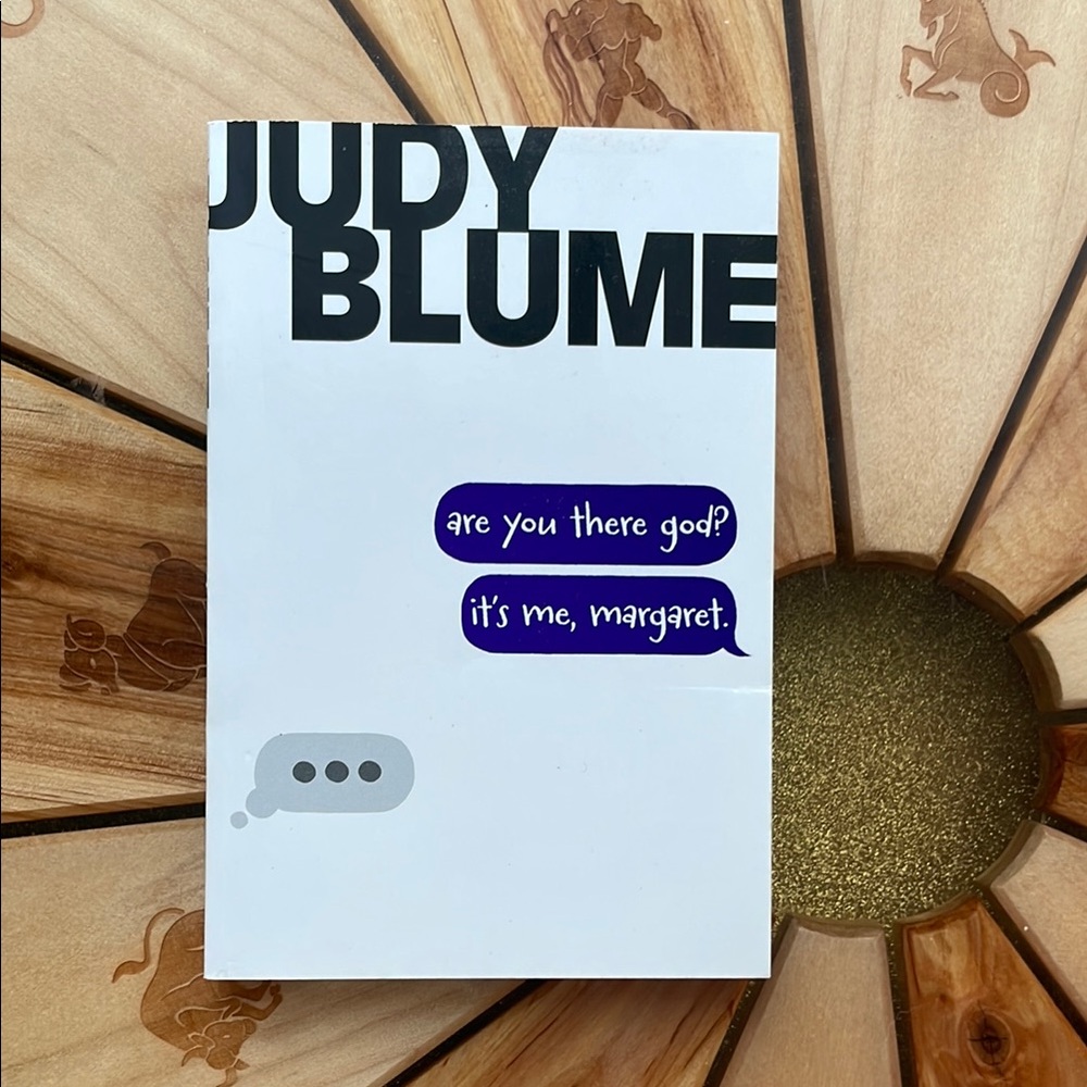 Judy Blume Book - Are You There God? It's Me, Margaret